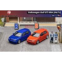 ราคา Focal Horizon 1/64 Volkswagen VW GOLF GTI 4th Generation MK4 BLUE / ORANGE RED (54055888171)