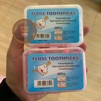 ราคา สุ่มแบบ&สี Dental Floss Pick ไหมขัดฟันพร้อมด้ามจับ ไหมขัดฟันพลาสติก ไหมขัดฟันชนิดด้าม ไหมขัดฟันดูแลช่องปาก 50 ชิ้น (21071873165)