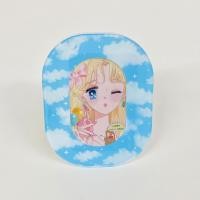 ราคา กรอบรูปใส่การ์ดวงรีลายท้องฟ้าสดใส✨☁️ (20007043665)