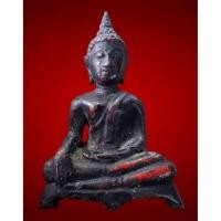 ราคา (ออม) - พระเชียงแสนสิงห์สาม 3 ขา ขนาดห้อยคอ ลงรักชาดมาแต่โบราณ ของแท้ งดงาม หายาก พระสิงห์ พระยอดนิยมล้านนา อายุ5-600 ปี (51402320059)