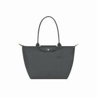 ราคา ส่งต่อ กระเป๋าLongchamp le Pliage Green ไซส์ S(M) หูยาว สีGraphite แท้ (56261051466)