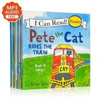 ราคา 12Books I Can Read The Pete Cat English Picture Books Pocket Reading Book (20747995636)