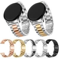 ราคา เหมาะสําหรับนาฬิกา Huawei GT3 GT2Pro สายนาฬิกา Samsung Gear S3 S2 สายสแตนเลสสามลูกปัด (49558113812)