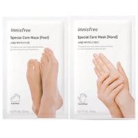 ราคา มาร์คมือ มาร์คเท้า สปามือ สปาเท้า/ มาร์คเท้า+มาร์คมือ innisfree / เซ็ท 2 ชิ้น (7559818479)