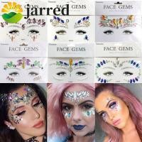 ราคา JARRED Face Tattoo สติกเกอร์คริสตัลผู้หญิงเทศกาลแต่งหน้าตกแต่งเพชรคิ้วสติกเกอร์ตกแต่งเล็บตาเงาคริสตัล Face Jewels เล็บ Charms (53960360814)