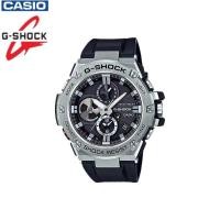 ราคา สนใจทักแชทCasio G-Shock นาฬิกาข้อมือผู้ชาย สายเรซิ่น รุ่น GST-B100,GST-B100-1Aสีดำ (4769051847)