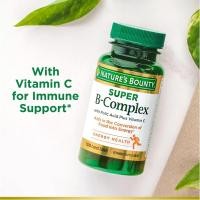 ราคา Nature's Bounty Super B-Complex Immune & Energy Support (150เม็ด) วิตามินบีรวม (42425342815)