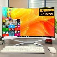 ราคา 27 นิ้ว หน้าจอโค้ง All in One PC Intel Core i7 4700/7700 คอมพิวเตอร์ 16GB RAM+512GB SSD Windows 11 (47209576445)