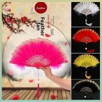 ราคา พัดลมมือพับเก๋ไก๋ สองด้านวินเทจคลาสสิก สไตล์จีนโบราณสีดำและขาว พัดลมสำหรับเต้นรำ (51708498766)