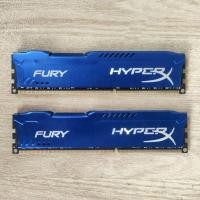 ราคา Kingston HyperX Fury DDR3 2x8GB 16GB PC12800 RAM HYPER HX316C10F8 (46960570684)