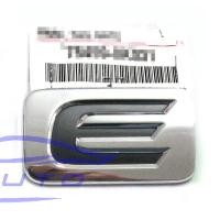 ราคา (ศูนย์แท้) E LOGO แผ่นป้าย โลโก้ ท้ายรถ โตโยต้า ชุบโครเมี่ยม สำหรับ toyota Vigo Revo Fortuner ทุกรุ่น STICKER สติ๊กเกอร์ (5217016684)