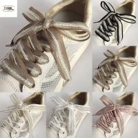 ราคา เชือกรองเท้าริบบิ้นผ้าไหมซาติน แบบโบว์บางเฉียบ กว้าง 2 ซม. (52806387366)