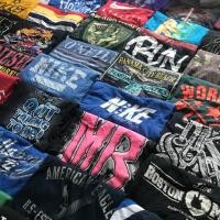 ราคา งานป้าย แบรนด์กีฬา เสื้อยืดมือ2 USA แบรนด์กีฬาล้วน (7937017653)