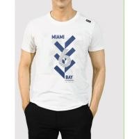 ราคา Miami Bay เสื้อคอกลม ชาย รุ่น Downhill สีขาว (3229083482)