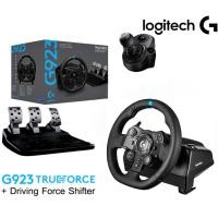 ราคา LOGITECH G923 TRUEFORCE Racing wheel + Driving Force Shifter : สัมผัสทุกโค้ง ทุกแรงสั่นสะเทือน เหมือนขับอยู่บนสนามจริง (52154456707)
