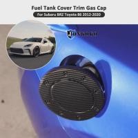 ราคา ABS Carbon Fiber Car Exterior Fuel Tank Cap For Subaru BRZ Toyota 86 GT86 2012-2020 Decorative Cove (47260820179)