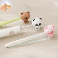 ราคา อบอุ่น การ์ตูนสัตว์หัวแปรงสีฟันฝาครอบคลิปแปรงสีฟันไฟฟ้าแบบพกพากันฝุ่นหัวป้องกันหมวกครัวเรือนเดินทาง ว (48359489892)