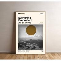 ราคา ทุกอย่างทุกที่ ครั้งหนึ่ง โปสเตอร์ผ้าใบพิมพ์ Midcentury Art Minimalist Art Retro โปสเตอร์ Vintage โปสเตอร์ตกแต่งบ้าน (28486958837)