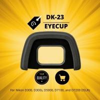 ราคา DK-23 DK23 ยาง Eyecup สําหรับ Nikon D300/D300S/D7100/D7200 กล้อง Nikon DSLR (40230070557)