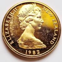 ราคา หายาก Gold-Plated รุ่นกลั่นนิวซีแลนด์ 1 Cent ทองแดงเหรียญนิกเกิล Queen 17.5 มม.2.05g เหรียญ 4 * 17+-/* YT..... &81276728 (45659563331)