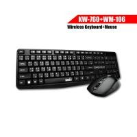 ราคา SIGNO KW-760+WM-106 2.4G Wireless Keyboard + Mouse ชุดคีย์บอร์ดและเมาส์ไร้สาย (19494147237)