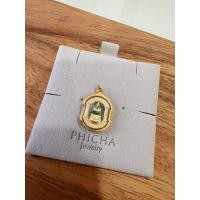 ราคา จี้พระแก้วมรกต เลี่ยมกรอบ90% กรอบตัดลายกันน้ำสวยมากๆค่ะ (26225681801)