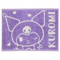 ราคา ผ้าเช็ดเท้า Sario แท้ ลาย Kuromi สีม่วง ขนาด 18 × 24 นิ้ว (56353966282)