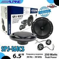 ราคา เสียงดีระดับขั้นเทพ ลำโพงแยกชิ้น Alpine SPJ-161CS ขนาด 6 นิ้ว ลำโพงติดรถยนต์ 2 ทาง กำลังขับสูงสุด 250 วัตต์ เสียง SQ (18793660266)