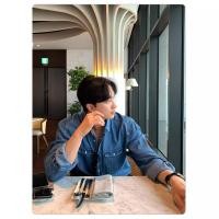 ราคา เสื้อเชิ้ต Workwear Denim แขนยาวผู้ชายสไตล์เกาหลี สำหรับคนทำงานและแฟชั่น (50559443472)