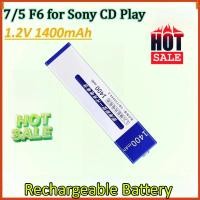 ราคา ใหม่ 1.2V 1400mAh MD เครื่องเล่น CD แบตเตอรี่ Prismatic 5/7 F6 Ni-MH Chewing Gum Gumstick แบตเตอรี่สําหรับ Sony CD Play (42529040011)