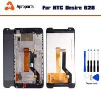 ราคา สำหรับ HTC Desire 628 จอแสดงผลระบบสัมผัสหน้าจอ Digitizer สมัชชาเปลี่ยนโทรศัพท์ D628 สำหรับ HTC 628 (2621622003)