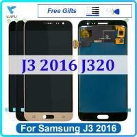 ราคา 5.0'' LCD For Samsung Galaxy J3 2016 J320 Display Touch Screen J320F J320H J320M J320FN Digitizer (29407706830)