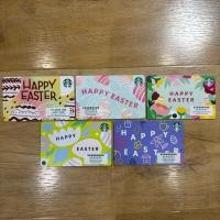 ราคา บัตรสตาร์บัคส์ อเมริกา ยังไม่ขูดพิน บัตรกระดาษ (starbucks card) Happy Easter Collection (26402579475)