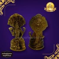 ราคา [nachariti]พระนารายณ์ทรงพระนาคปรก เนื้อทองเหลือง ขนาดประมาณ 3 ซม บูชาเสริมความเมตตา อำนาจบารมี เรื่องโชคลาภเงินทอง (22636396145)