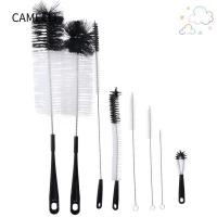 ราคา CAMELLI แปรงทําความสะอาดขวด 8 ชิ้น, พร้อมน้ํายาล้างแปรงขวดพลาสติกด้ามยาว, น้ํายาทําความสะอาดขวดน้ําที่ทนทานขวดกีฬา (48811244539)
