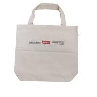 ราคา Levi's Tote bag กระเป๋าผ้า กระเป่าสะพายข้าง กระเป๋าผ้าดิบลีวายส์ สีเบจ (26312648004)