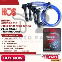 ราคา T2 PLUG CABLE HONDA ACCORD 2.0 TWIN CAM 1985 ปี 7 มม.ซิลิโคน 1 ชุด (42430181967)