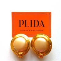 ราคา CHANEL Vintage Pearl CC Gold Earrings (18286712766)