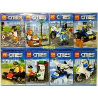 ราคา ตัวต่อเลโก้ฟิกเกอร์ Cities เซ็ต 8 กล่อง (1003426361)