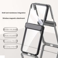 ราคา Electroplated ICE Transprent สําหรับ Motorola Razr 70 Ultra Moto Razr 60 Ultra Razr 50 5G เลนส์แม่เหล็กพับบานพับฝาครอบป้องกันพร้อมฟิล์มนิรภัย (57210818280)
