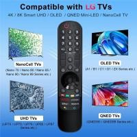 ราคา เหมาะสําหรับ LG สมาร์ททีวี UHD OLED QNED Nanocell 4K 8K TV LG Magic รีโมทคอนโทรล MR21GA ทางเลือกพร้อมตัวชี้ฟังก์ชั่นเสียง (47055624210)