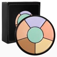 ราคา Color Corrector Palette, 6 in 1 CONCEALER Contour Palette, Color Corrector for Dark Circles, Redness, Brighten, Cream CONCEALER, Color Correcting Palette Full Coverage Mak (58161149367)