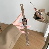 ราคา สายนาฬิกาข้อมือ สายหนัง อุปกรณ์เสริม แบบเปลี่ยน สําหรับ Xiaomi Redmi Band 2 Xiaomi Mi Band 8 (22858348090)