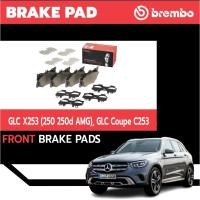 ราคา BREMBO ผ้าเบรคหน้า Mercedes-Benz GLC X253 (250 250d AMG),GLC Coupe C253 P50139 TNBRAKE (28460676881)