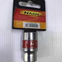 ราคา ลดกระหน่ำ ล้างสต็อค NASH ลูกบล็อกสั้น 6 เหลี่ยม 1/2Dr 4 หุน No.8- 24 , NASH German Style , ราคาถูกสุดๆ (7904959134)