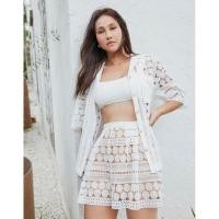 ราคา Pomelo x Janesuda - เสื้อลูกไม้ระบาย (58008854164)