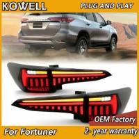 ราคา Car Styling for Toyota Fortuner Tail Lamp 2016-2020 Fortuner Taillights Rear DRL Fog Brake Turn Sig (43027905725)