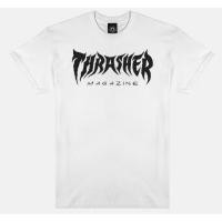 ราคา เสื้อยืดโลหะ Thrasher สีขาว (49654748612)