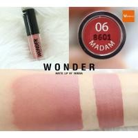 ราคา ขายต่ำกว่าทุน!! No.06 ลิปกันน้ำ ลิปไม่เลอะแมส จูบไม่หลุด Verena Wonder Matte Lip แมท ลิปสติก ลิปจุ่ม ลิปแมท ลิปด้าน (9413829121)