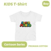 ราคา เสื้อยืดท็อปเด็ก SUPER MARIO / เสื้อยืดเด็ก SUPER MARIO BROS (47509058080)